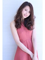 オーロ 緑地公園店(ORO)&nbsp;大人可愛いセンターパートヘア