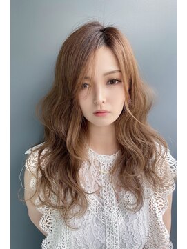 クーエフー(coo et fuu) フリンジウェーブのセミロングでカジュアルに♪藤沢