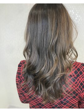 ヘアーアンドメイク ドレス(DRESS) ハイライトカラー オレンジ消し