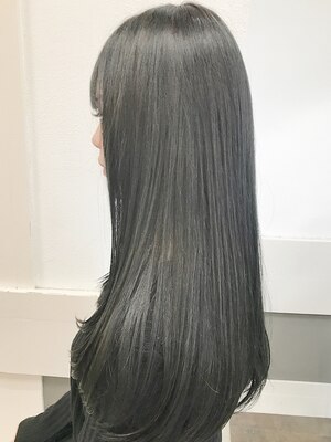 【HPB AWARD 2024 BEST SALON SILVER受賞】《縮毛矯正+カット￥9900》ダメージレスでふんわり質感が可愛い♪