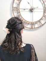 ヘアセットサロン ミント(Hair set salon MINT)&nbsp;ルーズハーフアップ