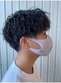 メンズツイストスパイラルパーマ【藤枝/髪質改善】
