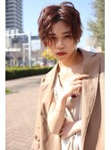大人ショート☆センターパート♯ウザバング♯30代♯40代