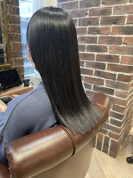 シエル 藤沢店(CIEL) 髪質改善ブラックカラーロング