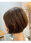 丸みボブ