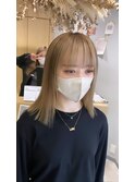 ミルクティベージュ×ローライト