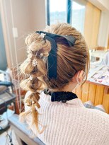 エクステンション クーチャー(Extention Cu'cha)&nbsp;ポニーテールアレンジ