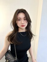 フィル 横浜(fil)&nbsp;ミントグレージュくびれヘア_前髪マチルダボブピンクベージュ