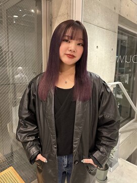 ローウェ 表参道(Louwe) トレンドカラー/ボルドー