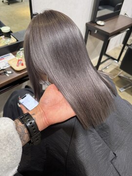 メリー オオサカ(Merly Osaka) 透け感たっぷり！アッシュカラー_clear ash_