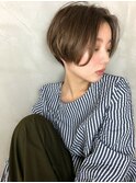ハンサムショート/ミニボブ/くすみカラー【髪質改善認定サロン】
