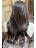 【オススメ｜リタッチ】カット+うる艶リタッチカラー+保護TR　￥6500