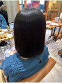 髪質改善ストレート