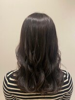 ニシオギ ヴォイス 西荻窪店(nishiogi voice) 大人綺麗な黒髪ウェーブパーマ 髪質改善トリートメント