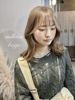 アンベリール 大名(Embellir) milktea beige