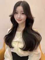 ボタン シブヤ(VOTAN SHIBUYA) アッシュ/グレージュ/韓国ヘア/渋谷/レイヤー/顔まわり