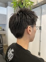 エース 中野(Ace)&nbsp;メンズスパイキーショートヘアスタイル<中野/メンズ/理容室>