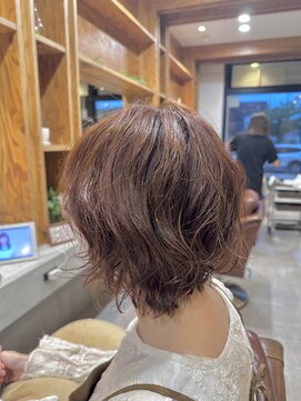 アドラーブル 駅南店(adorable) 【オレンジベージュ】20代30代40代◎髪質改善カラー