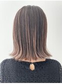 ☆大人可愛い☆ボブグラデーションベージュカラー☆