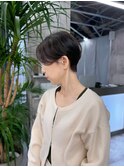 ハンサムショート☆ラベンダーアッシュ