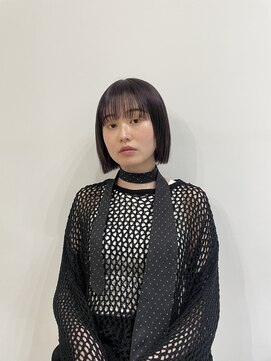 メゾンアクア 表参道(Maison ACQUA) ◎ミニボブ縮毛矯正髪質改善ストレート顔まわりレイヤーカット