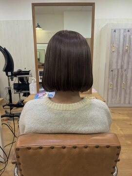 グランジュ 梅田店(GRANZE) 暖色ブラウン☆ボブ