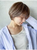 マロンベージュメルティカラー似合わせカット_28595