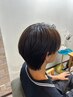 カット+ストレートパーマ￥13000(札幌/ツイストパーマ/波巻きパーマ/大通）