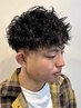 メンズカット+パーマ+シェービング ￥10450