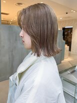 アイティーバイアルバム 下北沢店(IT by ALBUM)&nbsp;似合わせカットマロンベージュメルティカラー_ba500021