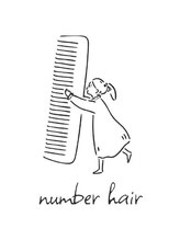 number hair