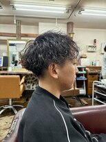 アート(art)&nbsp;波巻きパーマ/メンズマッシュ