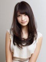 アルトリスト(Altruist Aging×HAIR&SPA) ★ダークアッシュ大人ガーリーボブ着物ミディアムレイヤーカット