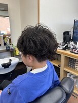 ヘアーサロンオギシマ ツーブロック×パーマスタイル