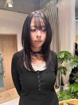 ゼストソエル(ZEST soell) ミディアムのレイヤーカット!