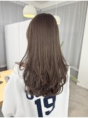 ミルクティーベージュ　レイヤーカット　【瀬長なおみ】