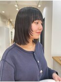 ワイドバングレイヤーカット