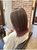 マッシュショートおしゃれ女子ウルフヘア外ハネボブレイヤーボブ