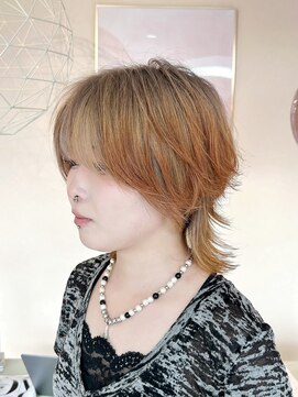 クルール(Culeure.) ブリーチ/ウルフカット/ダブルカラー/カラー