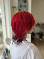 ルシードスタイル　ムースユイット(LUCIDO STYLE mousse8)&nbsp;ヴィヴィレッド×ブラックウルフ