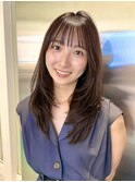【直樹】グレージュカラー/透明感カラー/レイヤーカット