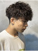 シャドウパーマメンズパーマソフトツイストパーマ群馬高崎眉毛
