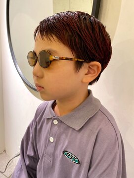 ルーム(Loom.) メンズカットメンズスタイルショートスタイルメンズブリーチ