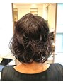 ハーティム 代官山 恵比寿(Heartim)&nbsp;ボリューム感とふんわりカールが楽しめるひし形ボブスタイルです