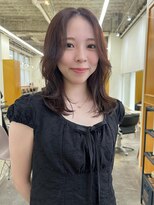 ネルバイグリーン(Nelle by green)&nbsp;ナチュラルブラウン×レイヤー(TOMOKA)