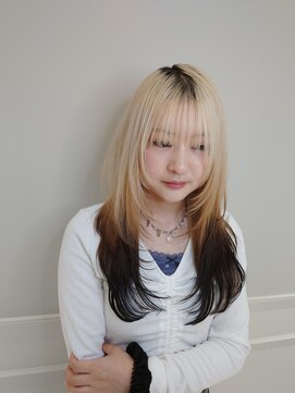 ルクール ヘアー プレジー(Le Coeur HAIR Plaisir) ハイレイヤー×ルーツカラーのトレンドスタイル