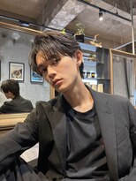 メンズココ メンズパーマ 韓国ヘア 日本橋店(MENS COCO)&nbsp;フェザーパーマメンズセンターパート