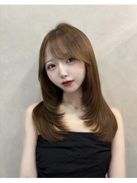 アプリ 南浦和(appri) レイヤーカット　韓国風ヘア　艶髪/髪質改善/南浦和/浦和/韓国