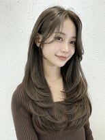 キャロル(CAROL)&nbsp;ハイレイヤー/韓国ハイレイヤー/顔まわりレイヤー/透明感カラー