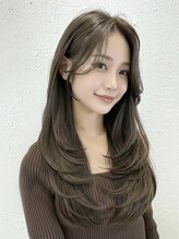 キャロル(CAROL)&nbsp;ハイレイヤー/韓国ハイレイヤー/顔まわりレイヤー/透明感カラー